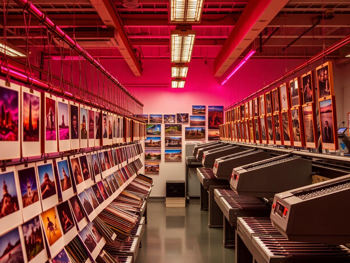 Photo printing lab